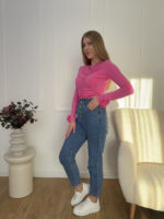 Bluzka-różowa-one-z-różą-mouliu (3)