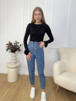 Bluzka-z-różyczkami - czarna - one-mouliu (4)