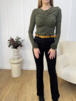 Bluzka-z-różyczkami - khaki -one-mouliu (3)