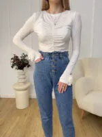 Bluzka-z-różyczkami - śmietankowa - one-mouliu (2)