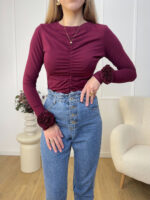 Bluzka-z-różyczkami - wino - one-mouliu (1)