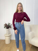 Bluzka-z-różyczkami - wino - one-mouliu (2)