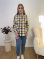 Koszula-flanelowa-bawełniana-bananowa-w-kratę - mouliu (4)