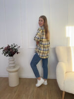 Koszula-flanelowa-bawełniana-bananowa-w-kratę - mouliu (5)