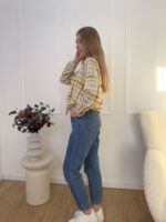 Koszula-flanelowa-bawełniana-cytrynowa-w-kratę - mouliu (4)